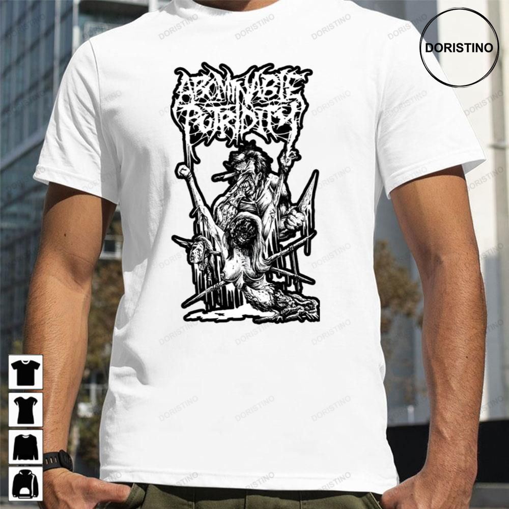 The End Of Your Goal Abominable Putridity Limited Edition T-shirts
